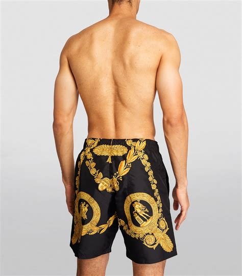 versace mens swim shorts uk|versace swimsuit men.